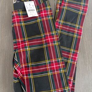Crewcuts Multicolor Plaid Leggings